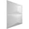 Ekena Millwork Aberdeen EnduraWall Decorative 3D Wall Panel, White, 19 5/8"W x 19 5/8"H WP20X20ABWH - alternate 6